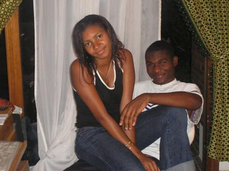 Mon ami Patryck et sa woman Jessica